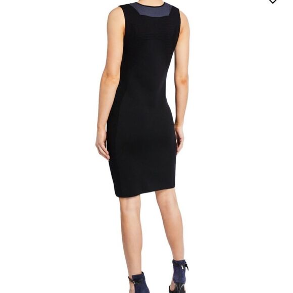 Vince Sleeveless Sweater Dress Scoop Neck SlipKnit - Picture 3 of 15